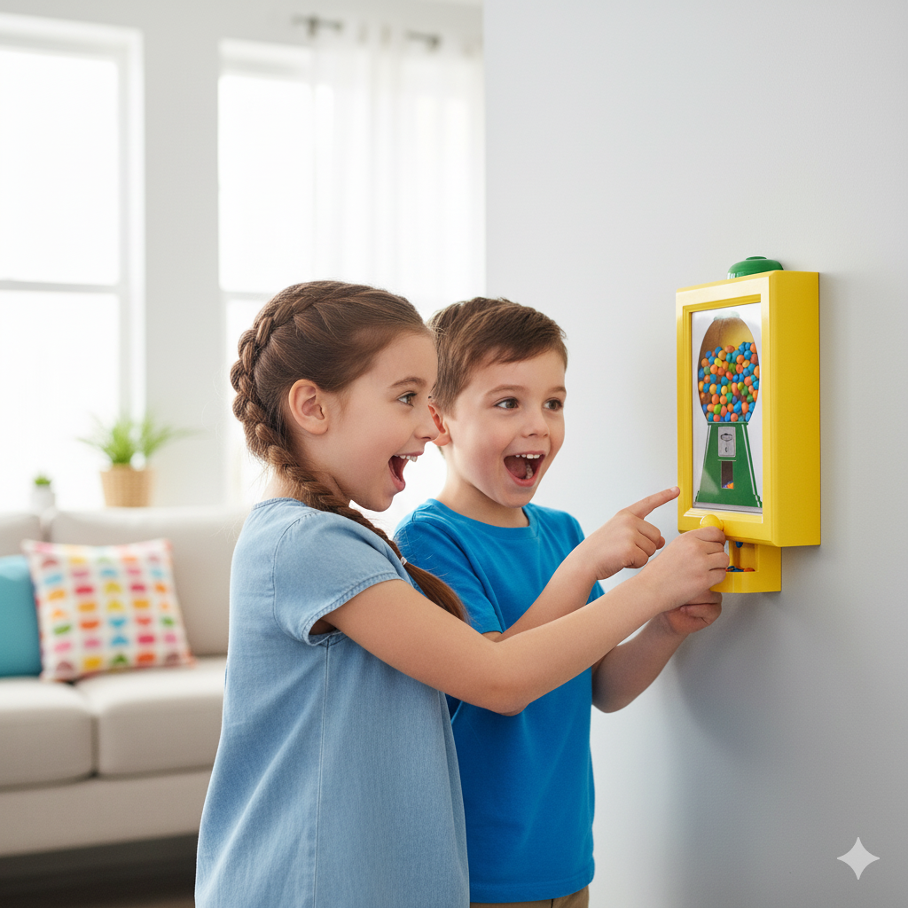 Handy Candy™ – Vintage Wall Candy Dispenser Frame