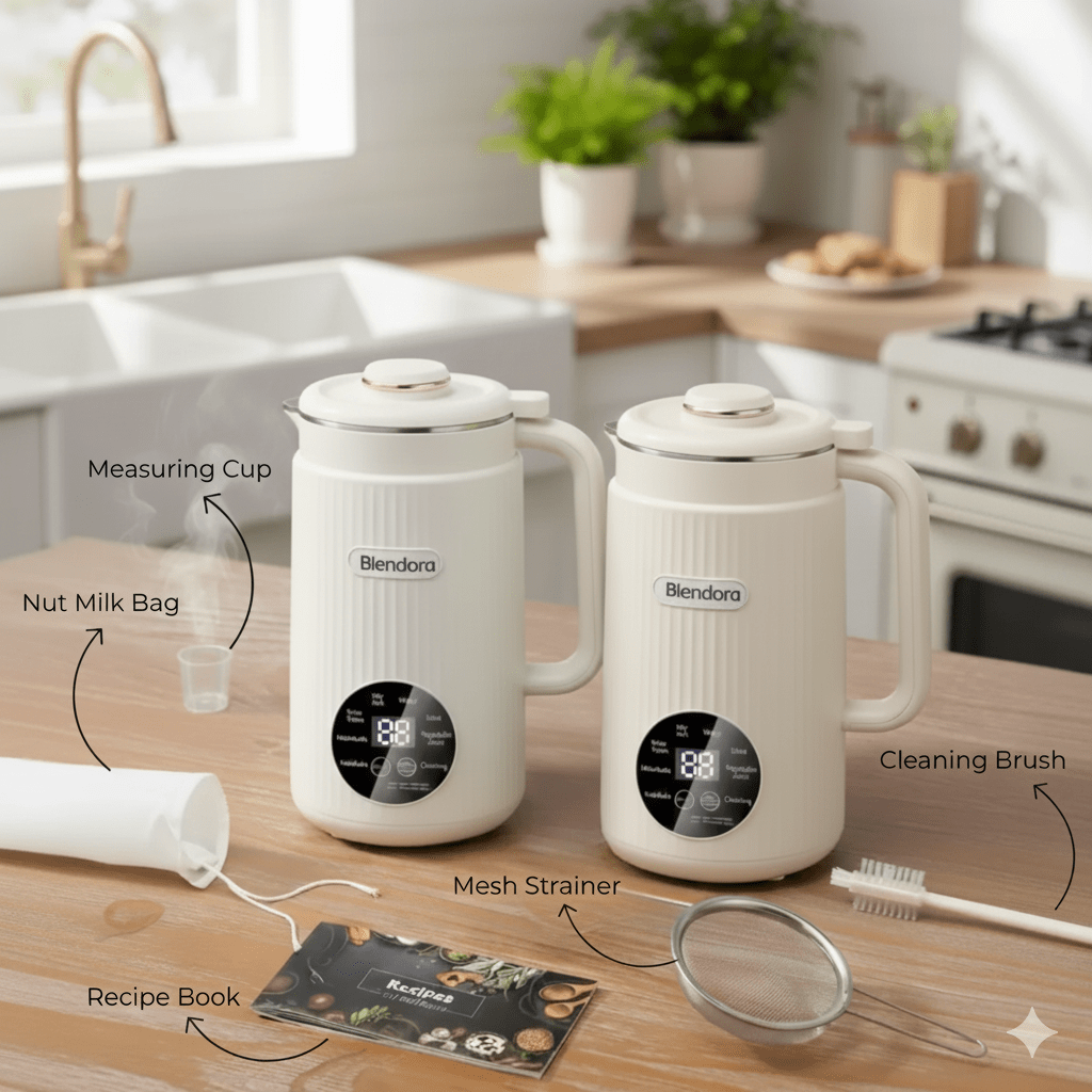 Blendora™ 8-in-1 Smart Milk & Coffee Maker