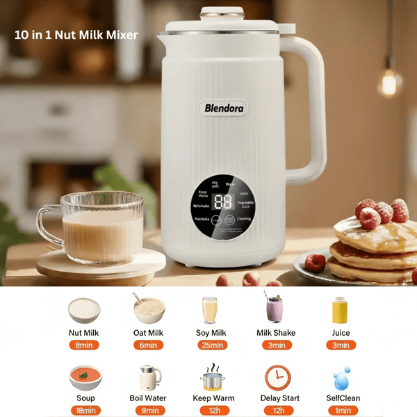 Blendora™ 8-in-1 Smart Milk & Coffee Maker